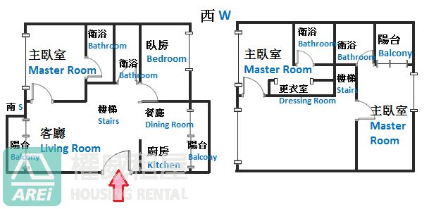 京城世界河堤社區超吸睛3主臥4房樓中樓