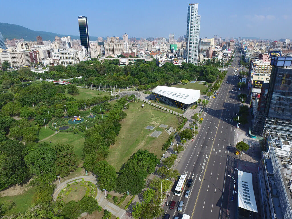 Kaohsiung Central Park in Qianjin Dist.