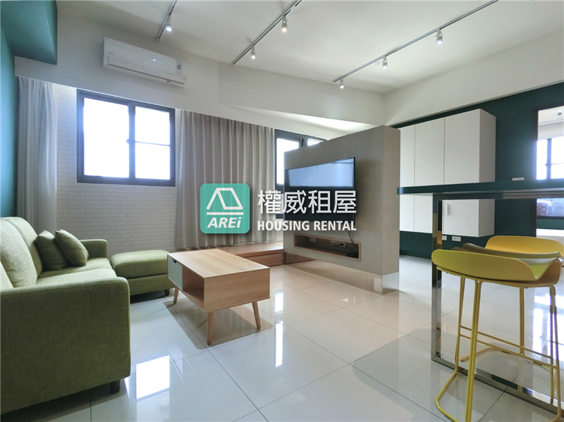 楠梓森林公園Green More工業風舒適大套房平車