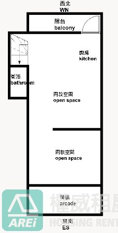 近漢神百貨一樓大空間店面