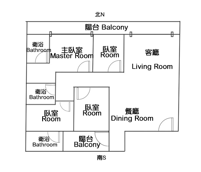 龍騰極致純白明亮景觀宅+雙平車