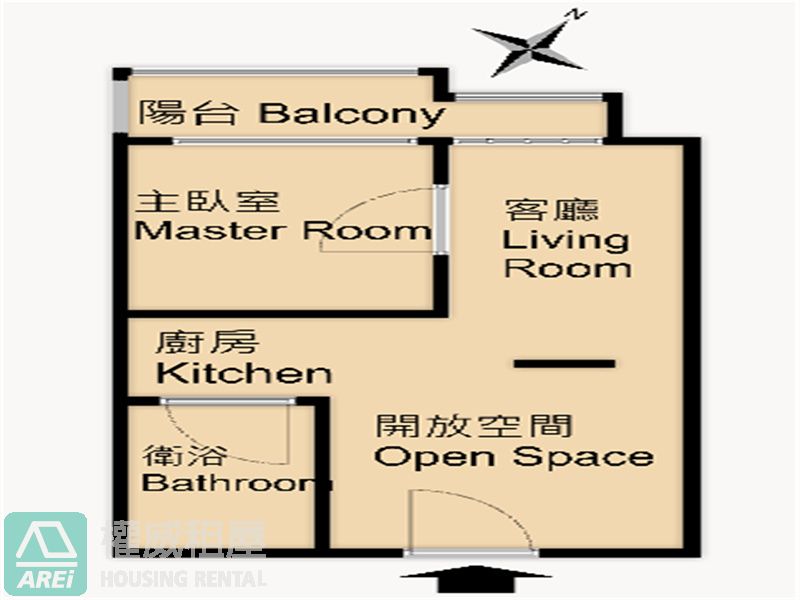 高鐵巴洛克景觀溫馨典雅正兩房