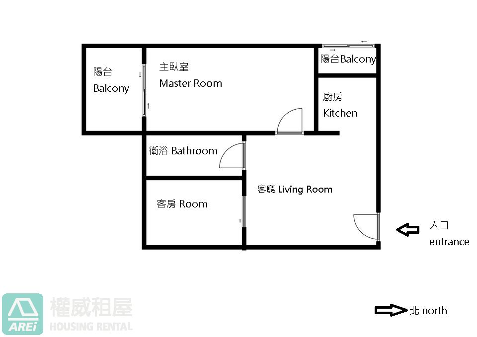 灣見築亞灣精美兩房擁漢神本館&愛河