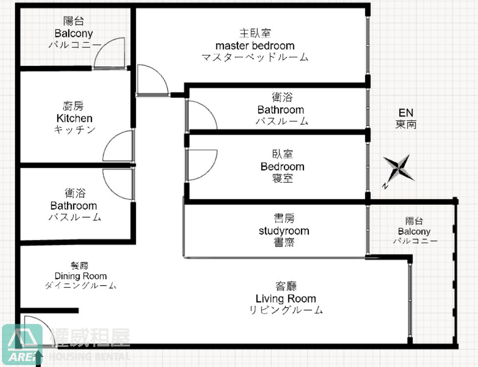 太普上新光｜R16三鐵共構採光2+1房平車