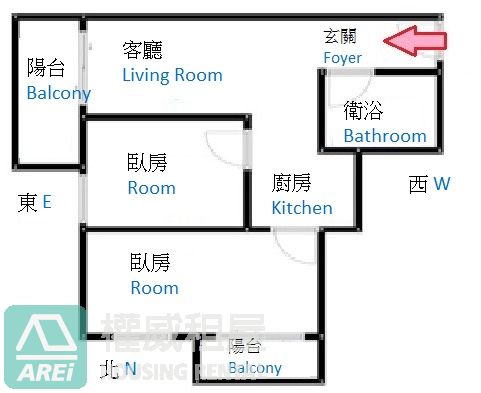信義MRT大悅優雅景觀兩房