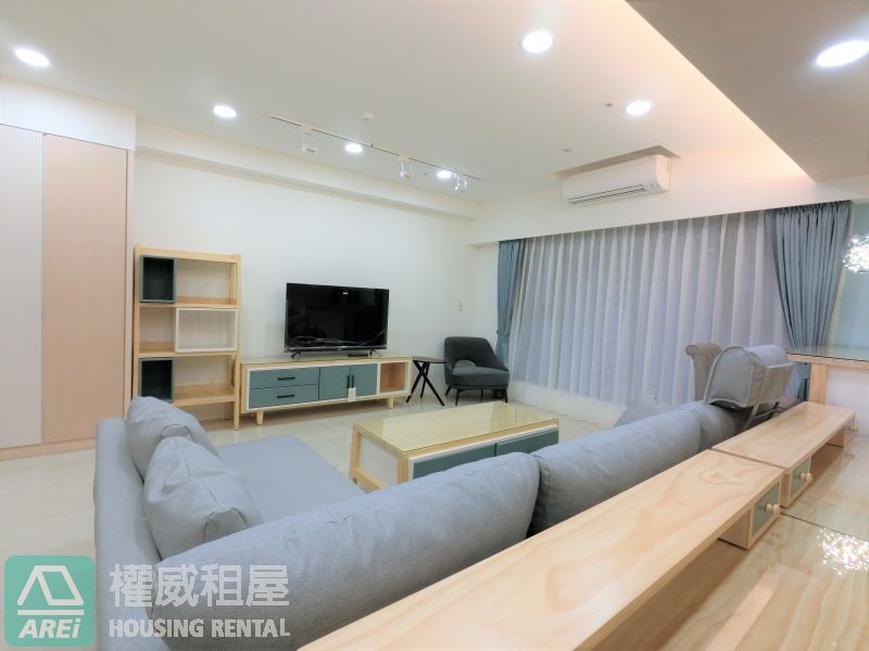 🏙️美術館美術皇居・北歐風3房平車泳池