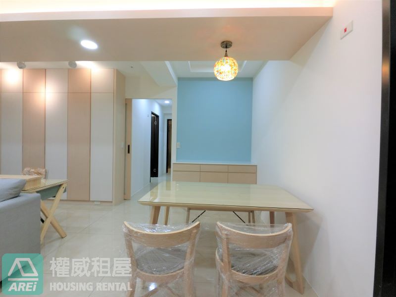 🏙️美術館美術皇居・北歐風3房平車泳池