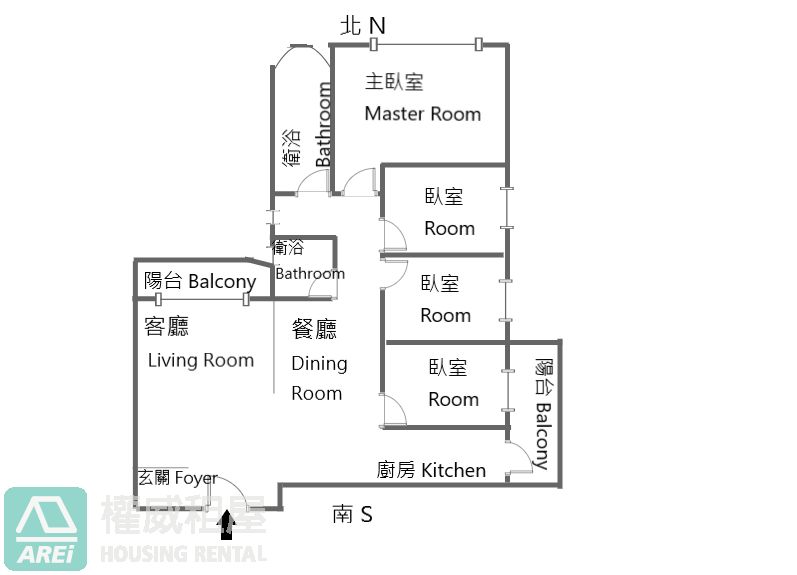 🏙️ R8三多亞灣區・福懋圓方寬敞4 房平車