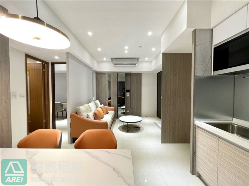 市議會MRT城韻全新裝潢2房