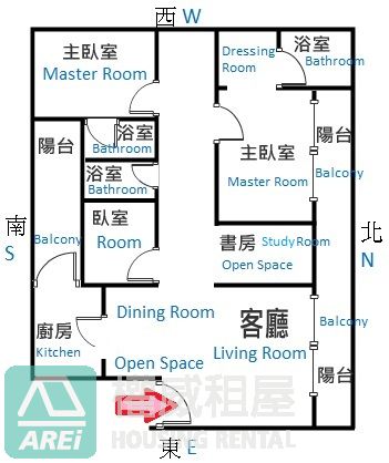 美術館龍騰品味雙主臥3+1房雙平車