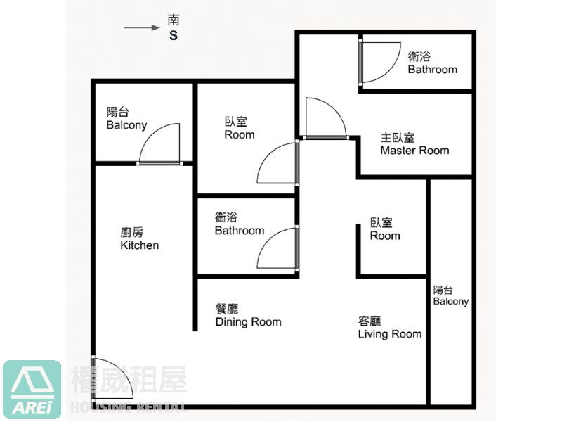 楠梓都會公園MRT森河畔全新完工2+1房平車