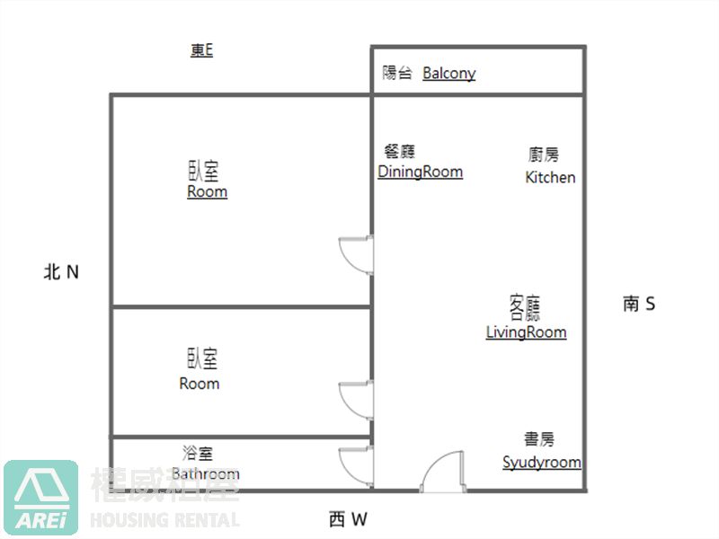 中央公園市議會城逸高檔質感2+1房