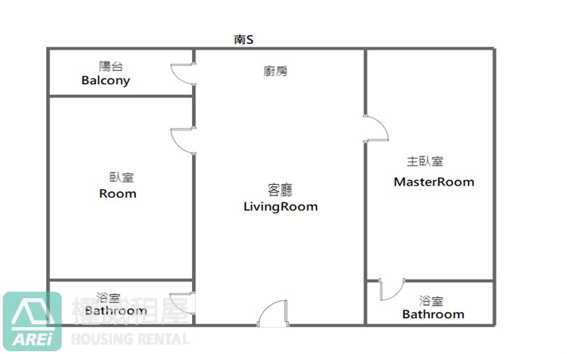 五塊厝MRT中正O8全新未住採光2房車位