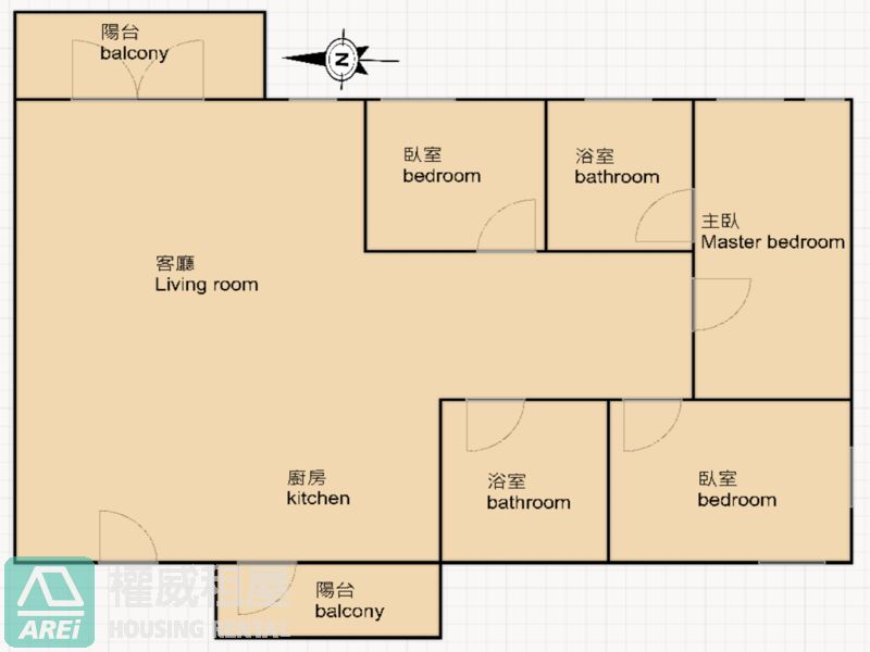 三多MRT星海灣|高樓層採光佳3房平車