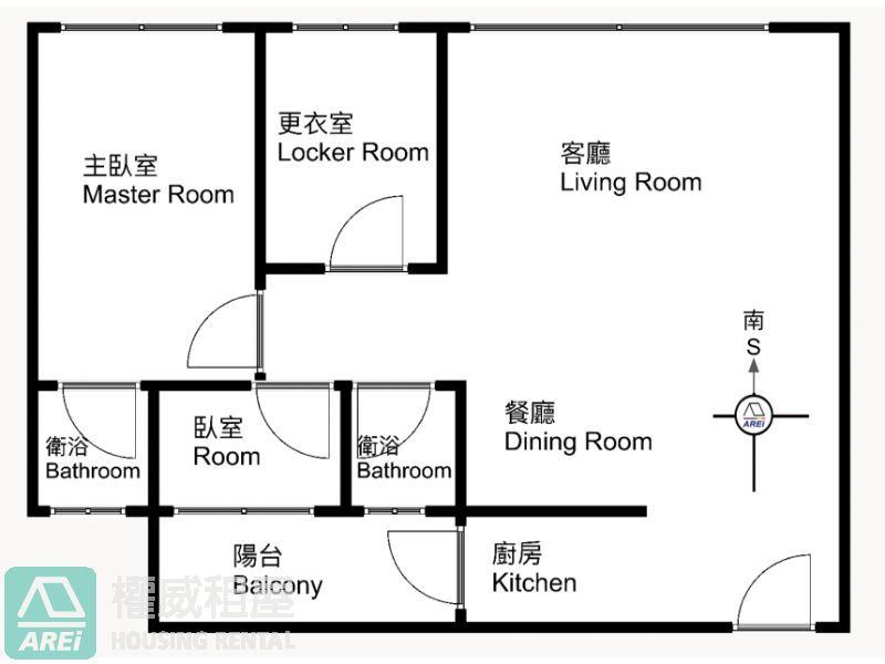 匯河堤｜文藻鼎中河堤公園景觀2+1房