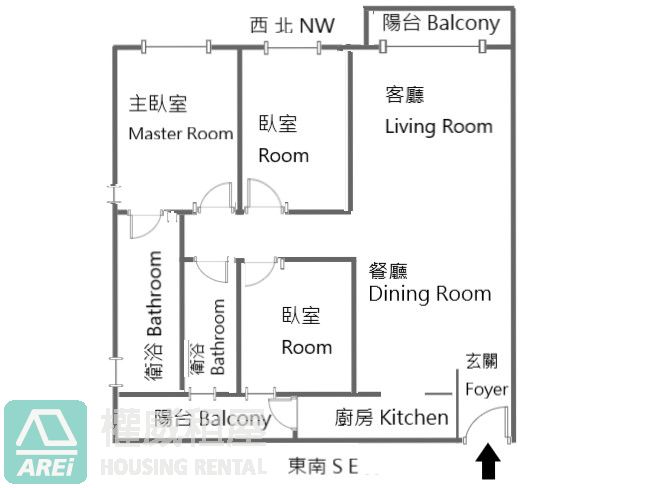 🏙️左營高鐵|耀嵩豐高樓|景觀旖妮3房平車