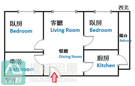 文化中心MRT逸文苑景觀舒適2房緻美美宅