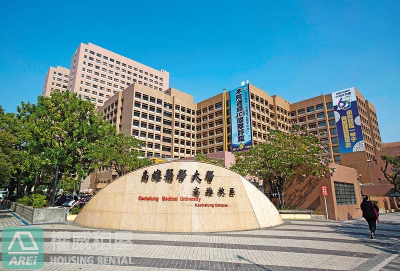 高醫郡都當代｜清新優雅2房車位｜可寵可租補