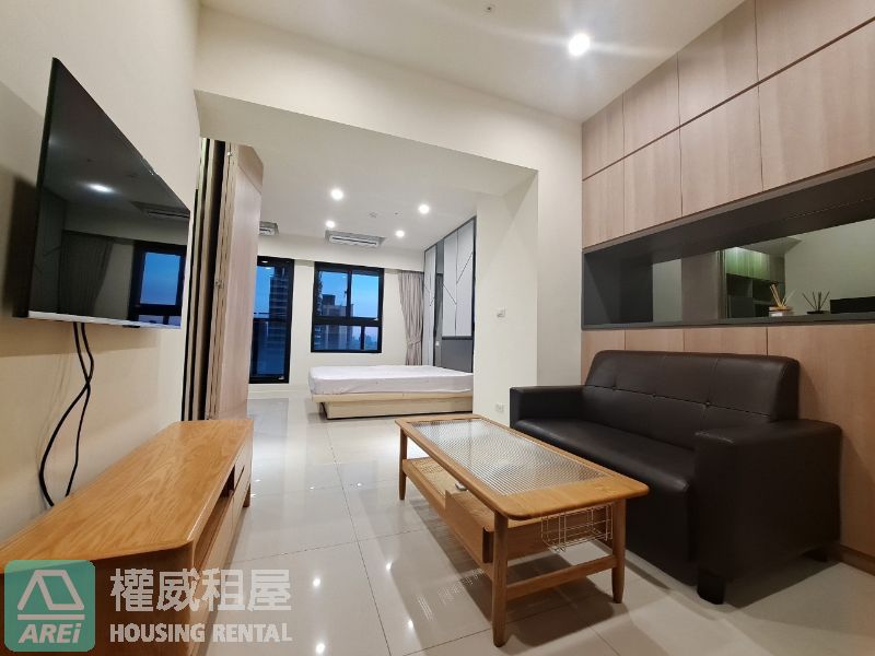 R14 巨蛋博愛香榭1+1房高樓明亮景觀家具全