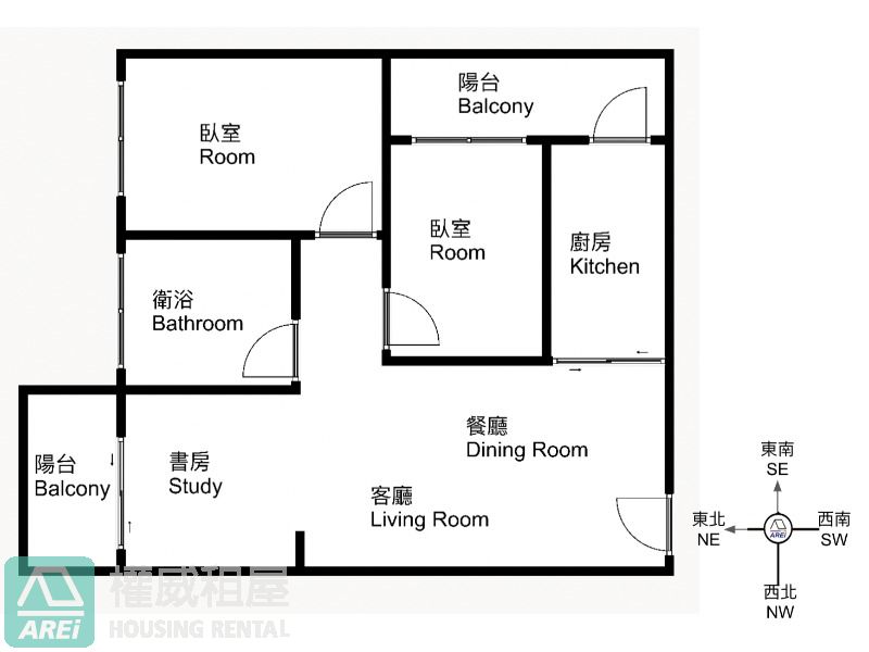 📚愛上悅讀高樓景觀｜家具齊全｜可租補｜大立生活圈超便利