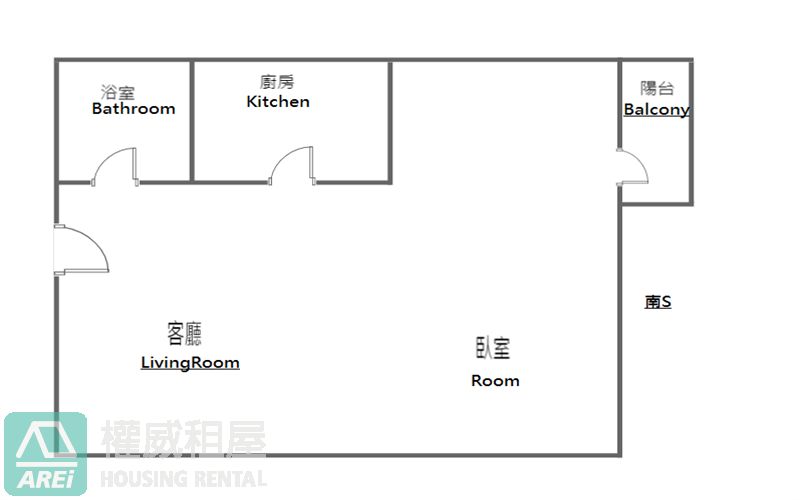 巨蛋MRT博愛香榭寵物宅高樓景觀1+1房