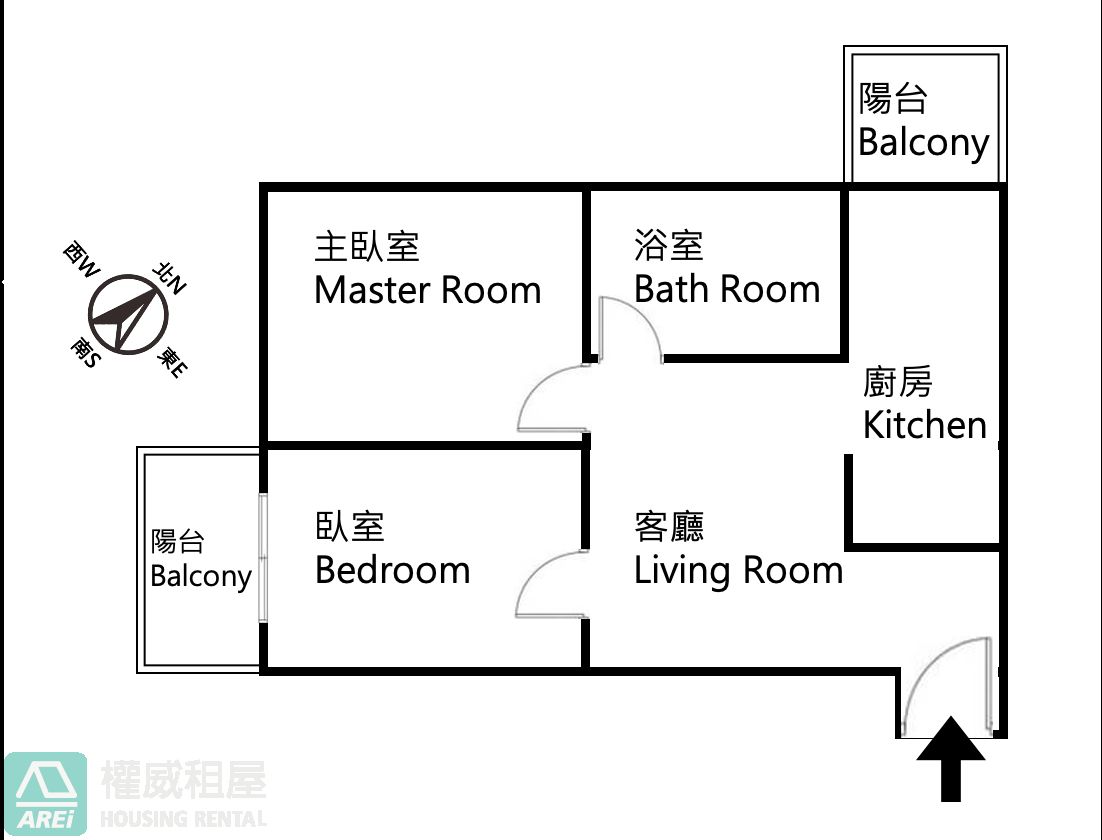 美術館iHome3 兩房簡約美宅