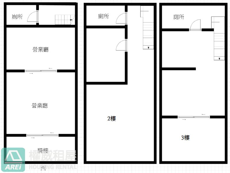 愛河店面-大面寬大坪數3層樓