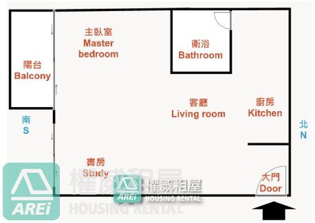 🌳近信義國小大悅寵物友善宅二改一房可申請租屋補助