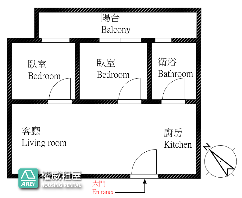 高醫商圈郡都當代高樓層景觀兩房