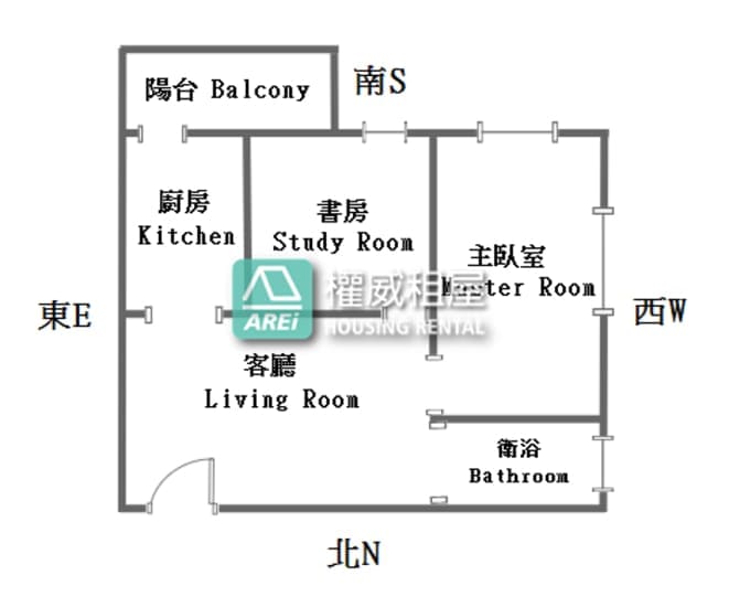 鳳山彩虹城堡美景寧靜2+1房平車