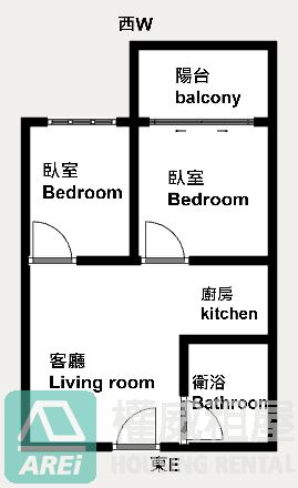 美術館美樹香榭景觀全新正2房