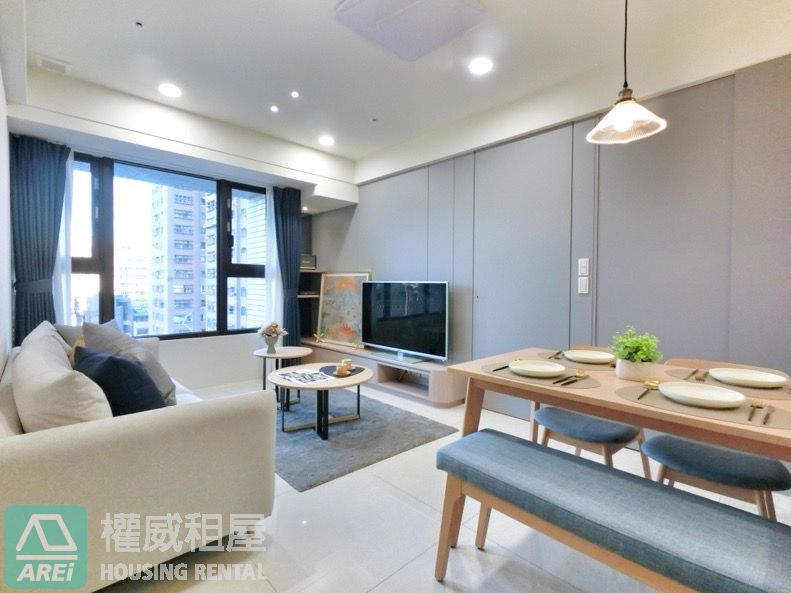 高鐵棧｜三鐵共構樣品屋採光2房可租補