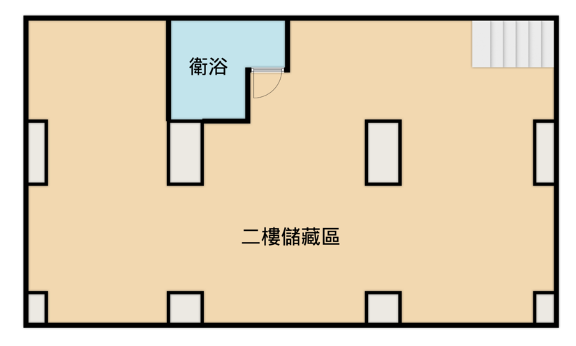 建國路旁近高雄車站大坪數店面三角窗