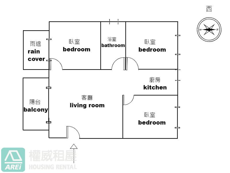 全新完工亞灣聯上鉑麗3房車位