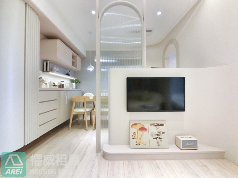 高鐵棧｜日系奶油風景觀2房可租補