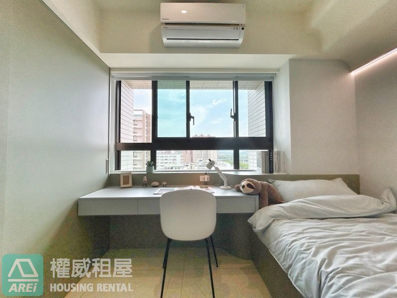 芳崗高鐵棧｜高樓景觀北歐風兩房｜可租補