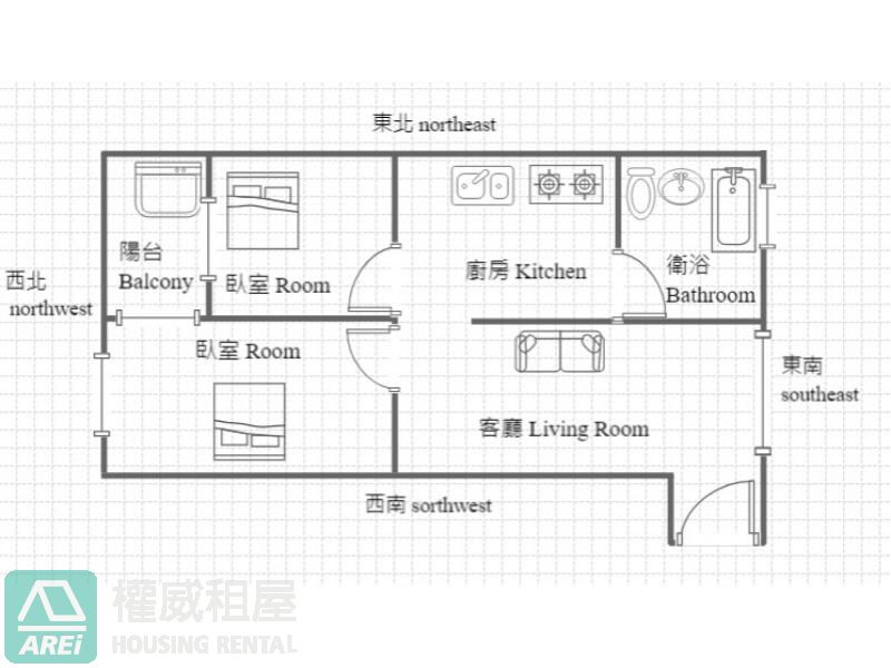 R15生態園區太普News溫馨2房