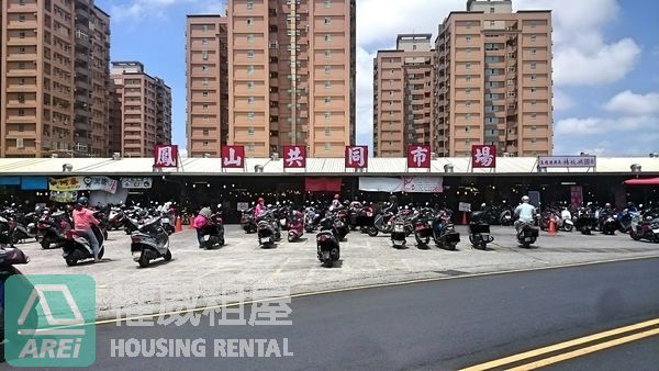 麗晶森學｜近鳳山國中站溫馨2房2衛平車｜可寵可租補