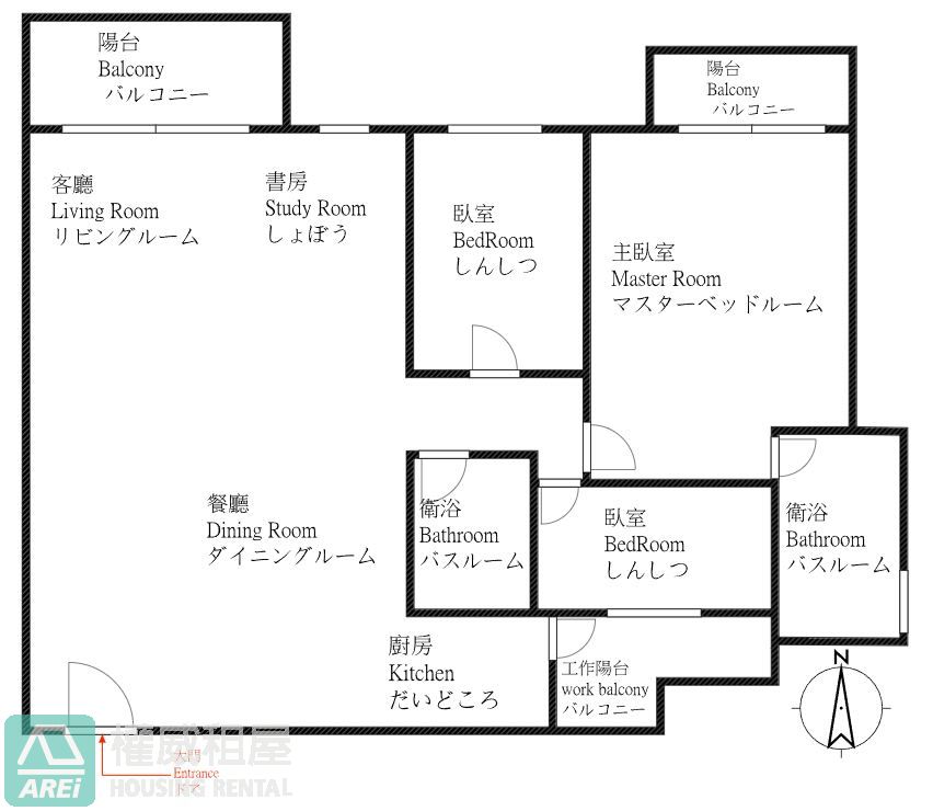 蓮池潭太普美術海完美海景3+1房平車