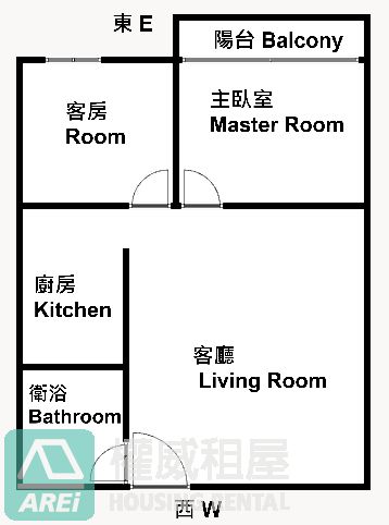 郡都Focus｜一眼瞬間就愛上｜高樓層景觀2房