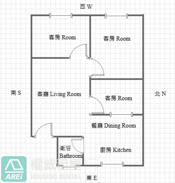 苓雅透天獨立出入口|三房整層住家可租補