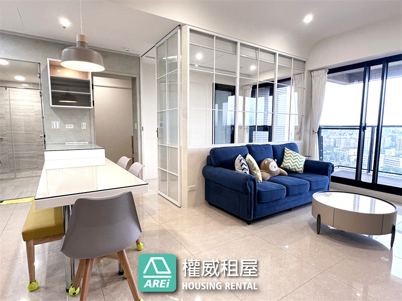 左營軍港美術海 | 高樓層海景宅｜簡約格調溫馨家居｜三房平車