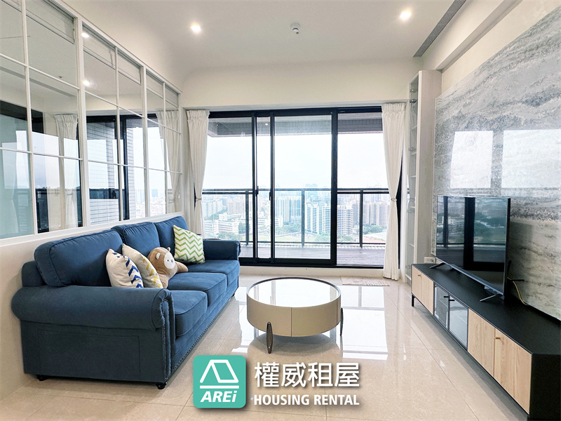 左營軍港美術海 | 高樓層海景宅｜簡約格調溫馨家居｜三房平車