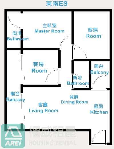 太普美術海採光三房平車