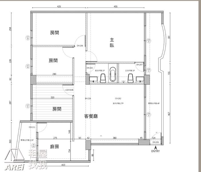 光榮碼頭|漢神本館|一眼愛上美絕4房翻新華廈