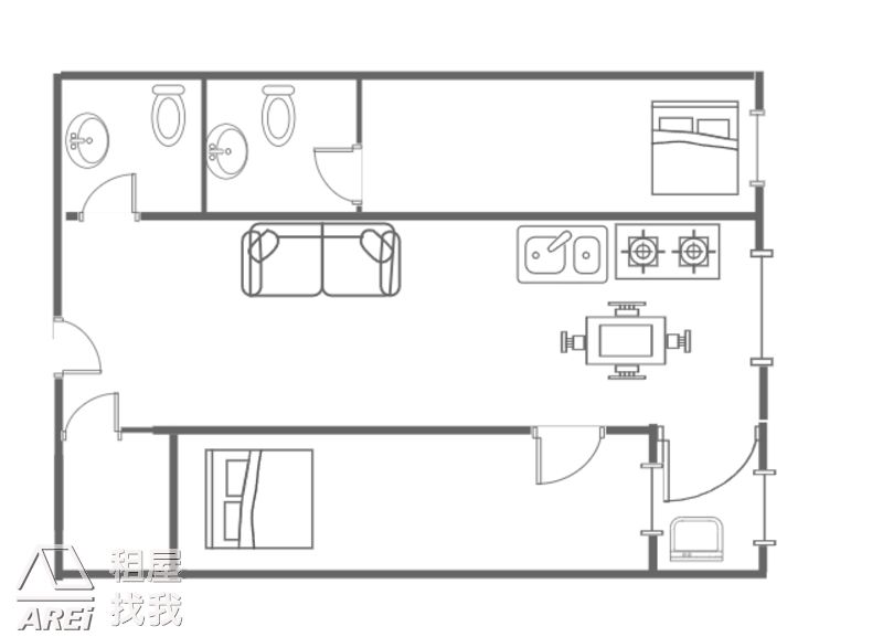 東區 | 松丹達麗 | 全新高顏質2房