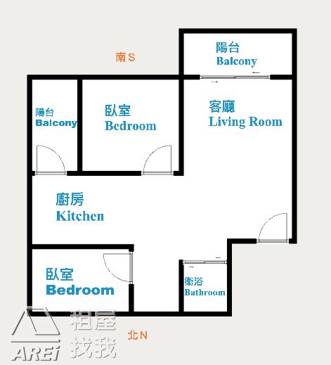 美術館｜賓果家築｜無印風兩房