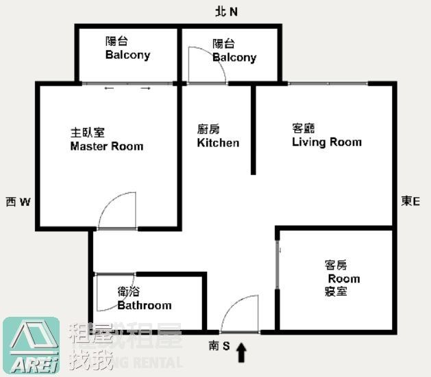 R14 MRT博愛香榭質感景觀2房