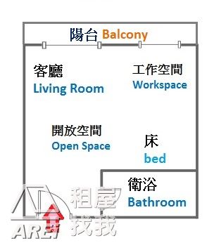 鼎中文藻商圈超大空間明亮大套房