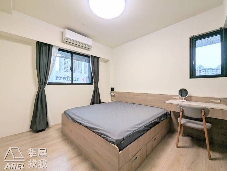 欣灣時代木質溫馨收納2+1房雙平車